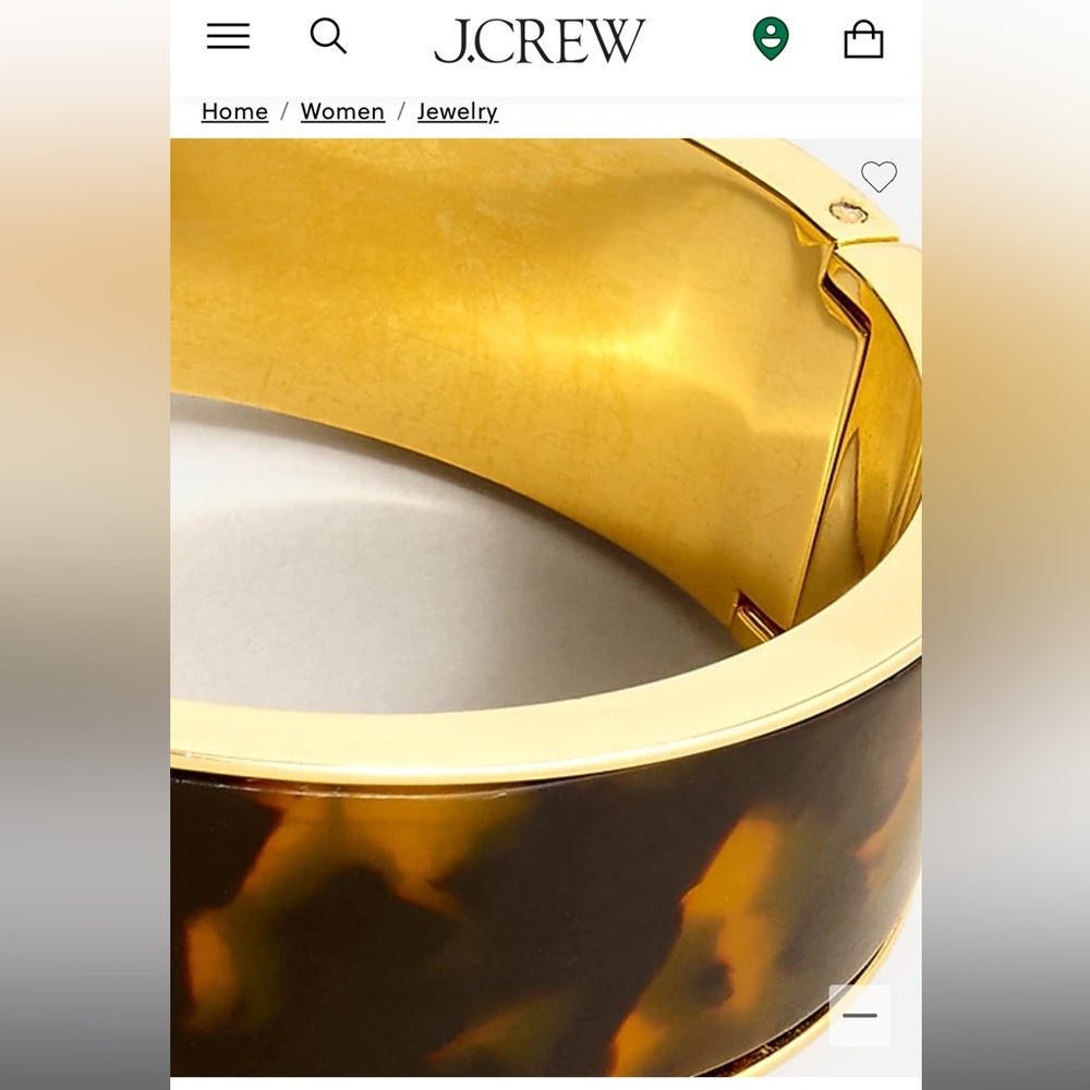 Tortoise clamp bracelet - Picture 2 of 3